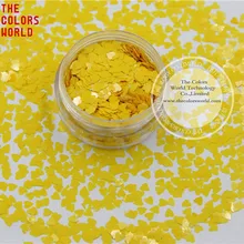 TCH302 3,0 мм Размер устойчив к растворителям мате цвета блестка в форме сердца для лака для ногтей, дизайна ногтей или другого DIY украшения