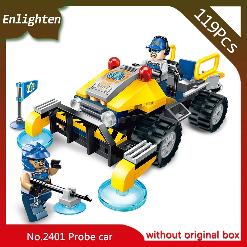 

Enlighten 2401 119pcs Spar Team Exploration Vehicle Building Blocks Bricks Model Kids Toys Gift For Children Compatible Legoings