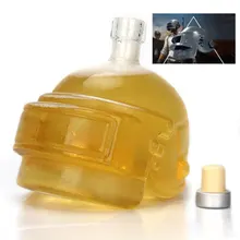 600 мл креативный шлем в форме хрустального стекла графин вино водка бренди бутылка для мужчин подарок бар аксессуары Кухонные гаджеты