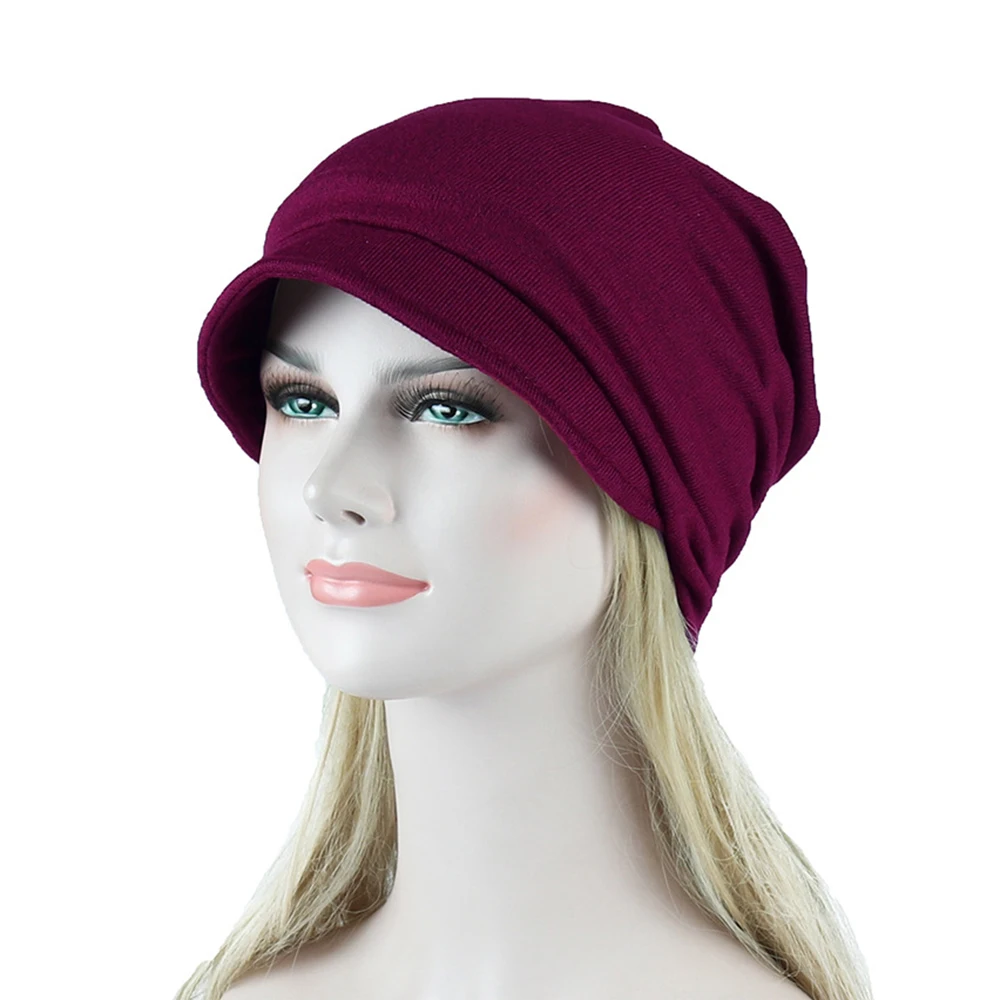 

Caps One Size Purple Hedging Cap Hats Summer Sunscreen Women Men Unisex American European Dome Cotton Solid Color Casual