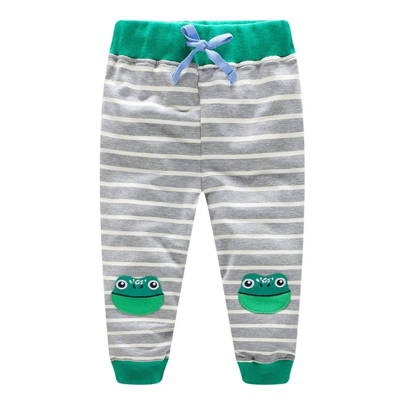 

Jumping meters Autumn Winter Sweatpant Baby Boys Pants Casual Cartoon frog Cosplay Pants Children Sweatpants Children Trousers