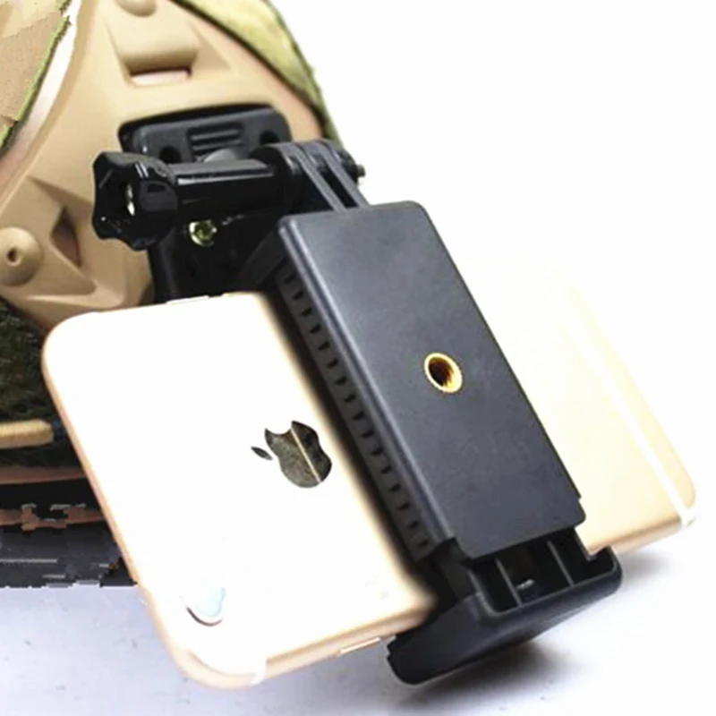 Adattatore Base Per Casco Airsoft E Paintball, Supporto NVG Per Mount GoPro Hero 2,3,4 (Dark Earth)