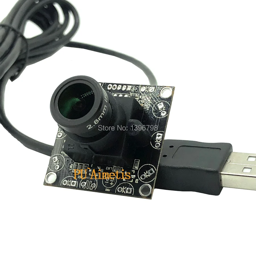 Камеры наблюдения PU'Aimetis 2 МП 720P HD 3 Мп 8 мм объектив USB2.0 модуль камеры|camera