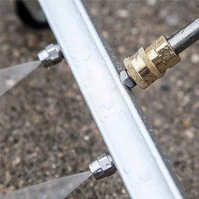 4 насадки 1/4 &quotQC высокого давления 30Mpa Мойка под давлением автомобильный мойщик