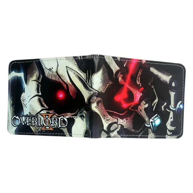 Anime Wallet Overlord Wallet Credit Card Holder Bifold Purse With Id Window Zipper Coin Pocket New Wallets Aliexpress