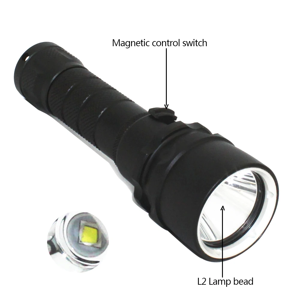 LED Diving Flashlight DL0001 (6)