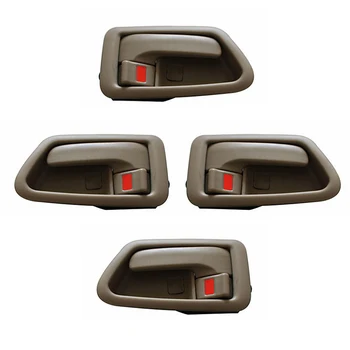 

4pcs Right + Left Side Inside Door Bezel Handles 69206AA010E0 for Toyota Camry 1997 1998 1999 2000 2001 69205AA010E0