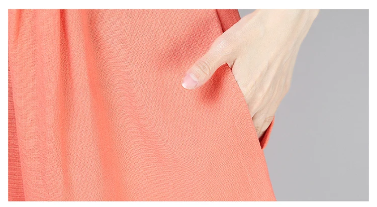 Summer Dress Women Plus Size 2019 Short Sleeve Patchwork Vintage Cotton Line Dress Women O-neck Knee Length Summer Casual Robe 8