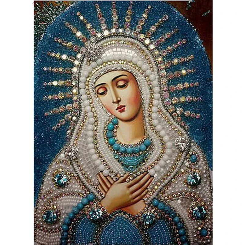 

5D Picture Of Rhinestones Diamond Embroidery Religion DIY Diamond Painting Pattern Mosaic Embroidery Kit