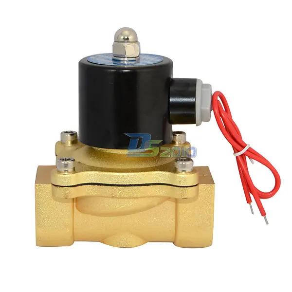 

Solenoid Valve NPT 1" DC24V Direct Air WOG Normally Closed Pneumatic Electric