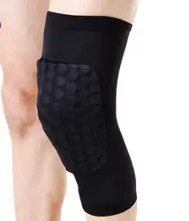 Профессиональный дышащий баскетбол Kneepad Баскетбол защитный наколенник Спорт на открытом воздухе безопасности одежда