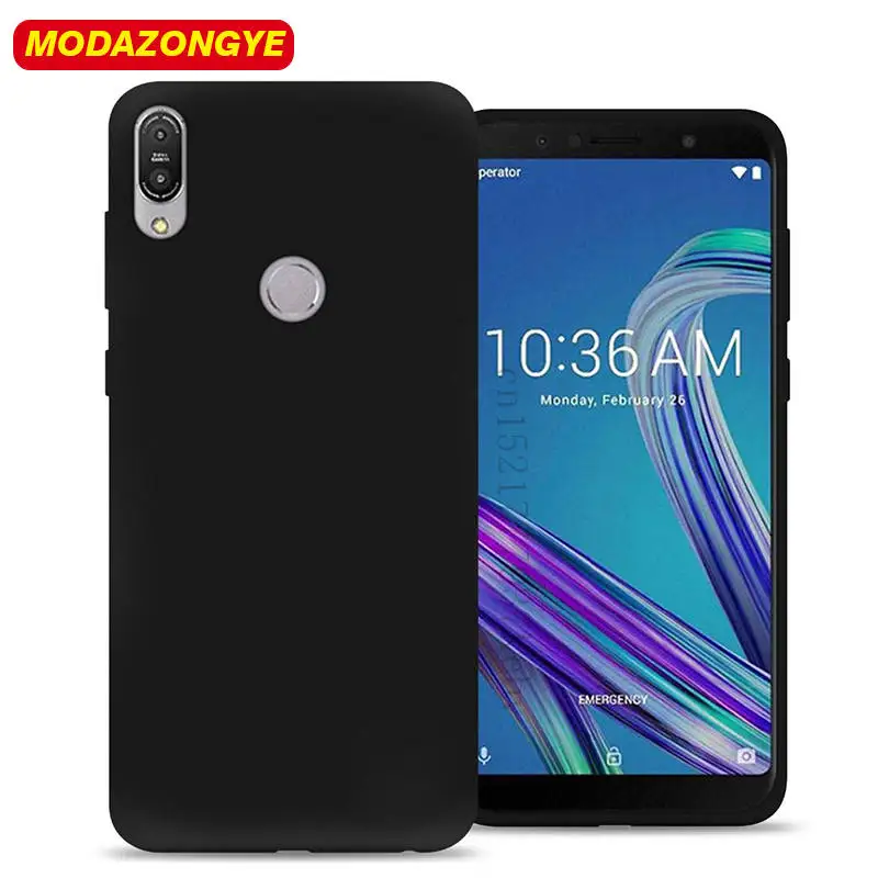 Asus Zenfone Max Pro M1 ZB602KL Case 6.0&quot TPU Soft Cover Phone X00TD ZB 602KL Silicone | Мобильные телефоны и
