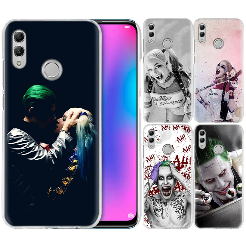 

Suicide Squad Joker Harley Case for Huawei Honor 8X Y9 9 10 Lite Play 7C 8C 8S 8A 7S 7A Pro V20 20i Y6 Y7 Y5 2019 Hard PC Cover