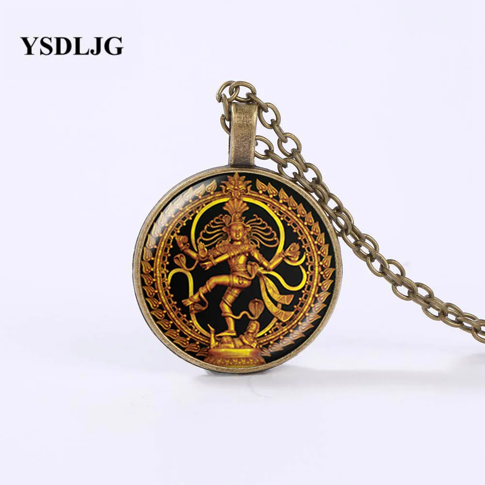 Ожерелье YSDLJG 2019/ожерелье с подвеской в виде Золотого Будды ожерелье из стекла