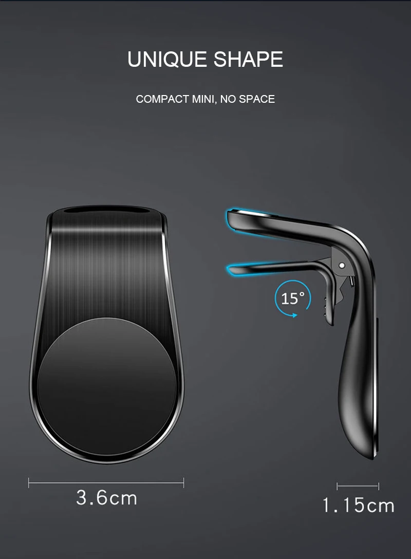 Магнитный держатель для телефона на Xiaomi Pocophone F1 huawei Автомобильный gps Вентиляционное крепление магнит Подставка для сотового телефона держатель для iPhone 7 samsung