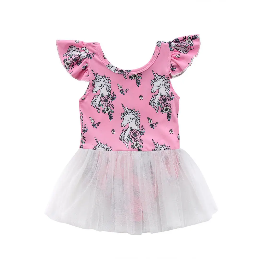 CA Fashion Kid Baby Girls Unicorn Dress Princess Unicorn ...