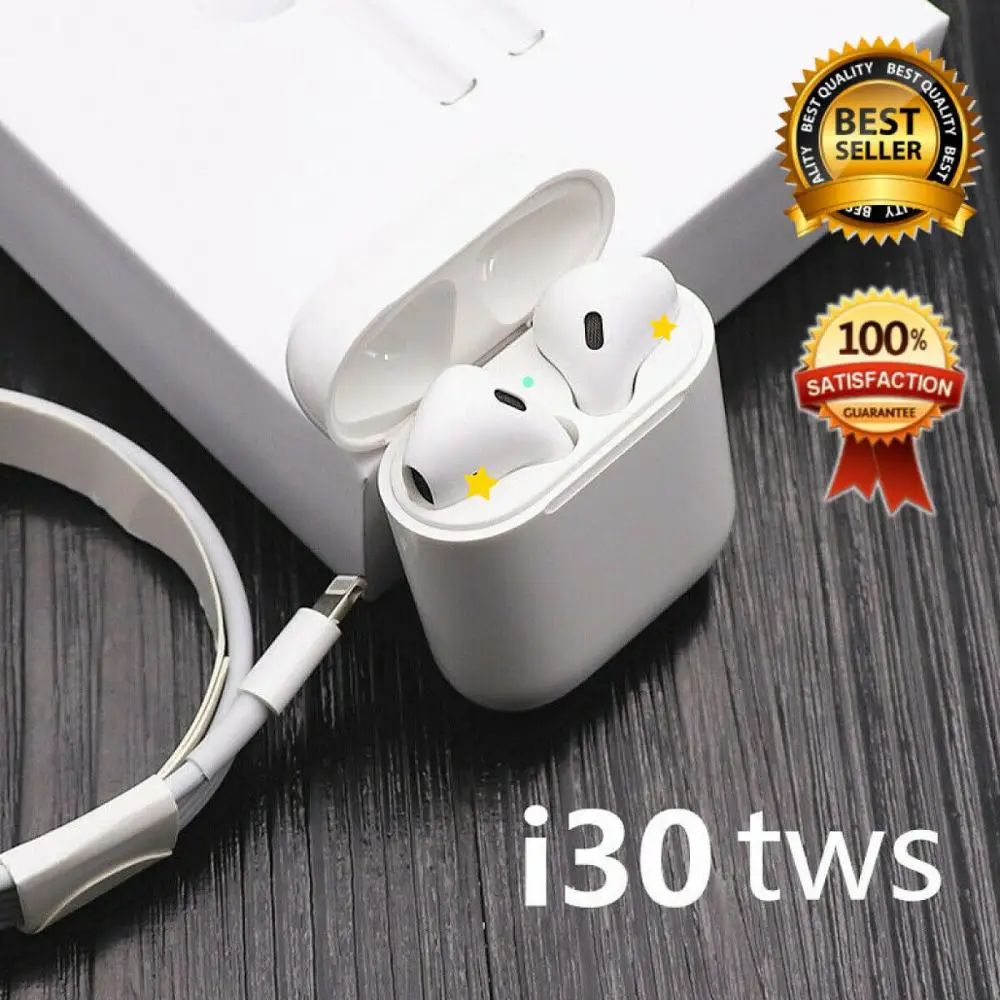 i30 TWS 
ORIGINAL AirPods НОВИНКА 2019 беспроводные bluetooth-наушники с сенсорным управлением - купить