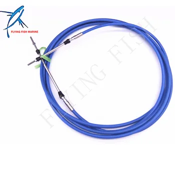 

Remote Control Outboard Engine Throttle Shift Cable 17ft for Yamaha Tohatsu Boat Motor Steering System 5.18m Blue
