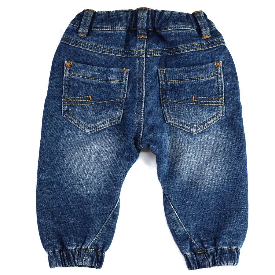 HSIN1609001-2Infant Baby Boys&Girls Jeans Newborn Kids Warm Denim Harem Pants New Born Bebe Pantalones Toddler Crawling Soft Leggings Winter
