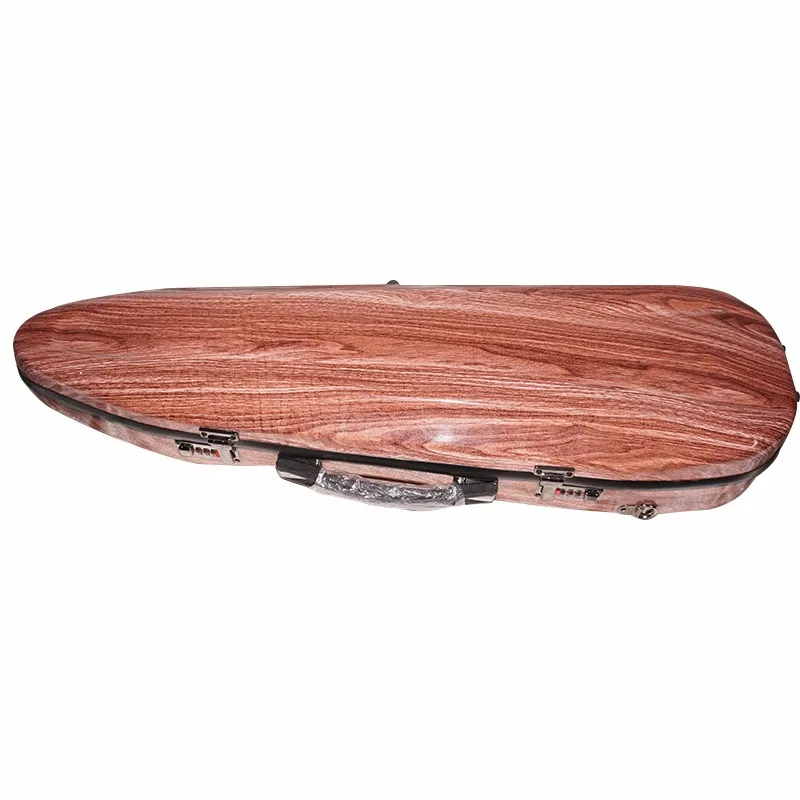 

New violin case. Red wood Composite carbon fiber violin case. 4/4 violin case. can put 2 bow
