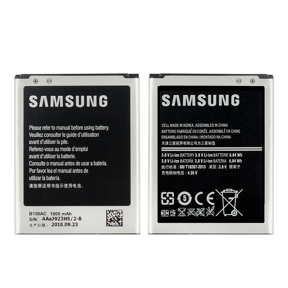Аккумулятор B150AE B150AC для Samsung Galaxy Core I8260 I8262 Trend 3 G3502 G3508 G3500 1800 мАч аккумулятор Accu