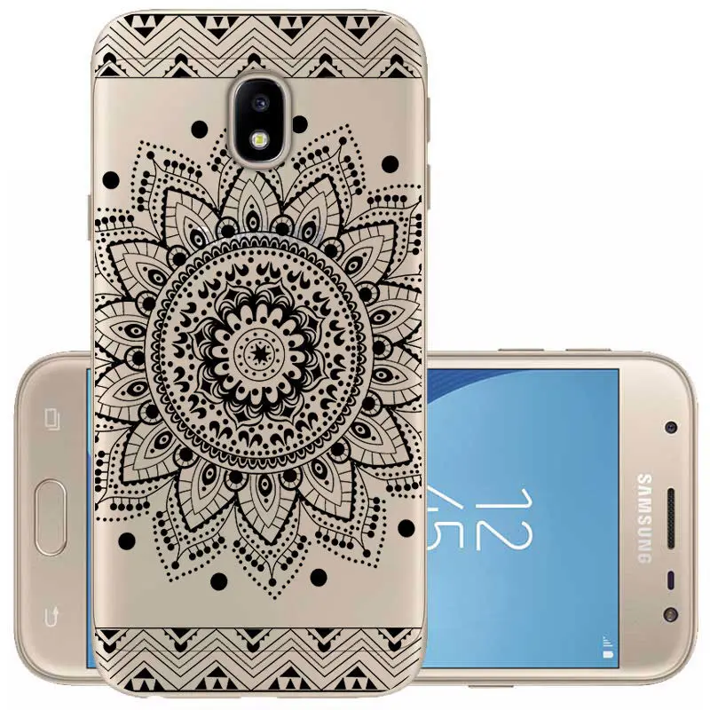 Arvin Soft TPU FOR Samsung Galaxy J7 2017 Smart Back Protective Phone Cover FOR Samsung J330 J4 J5 Clear Painted case FOR J6 J8 (15)