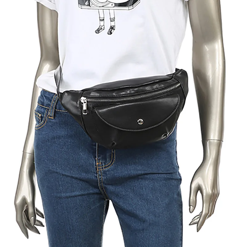 

Women Waist Packs Fashion Mobile Phone Waist Bag Cashier Salesperson Mini Chest Bag Adjusting Shoulder Strap Women's Belt Bag