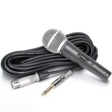 Takstar TA-58 Профессиональный на сцене динамический микрофон K song микрофон открытый пред и Лекция