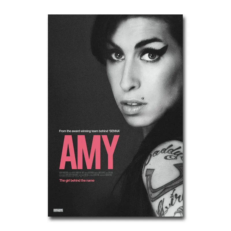 

Art Silk Or Canvas Print Amy Winehouse Music Singer Poster 13x20 24x36 inch For Room Decor Decoration-011