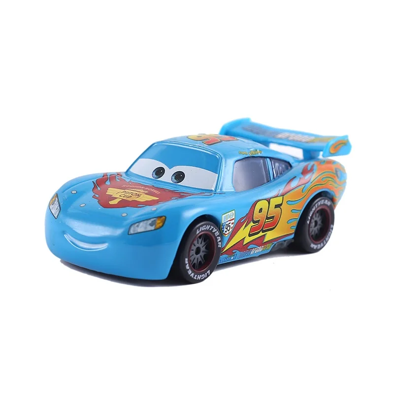 Disney Pixar машина 3 пожарная машина маленький красный 1:55 литой металлический сплав модель игрушечного автомобиля детский лучший подарок - Цвет: 4