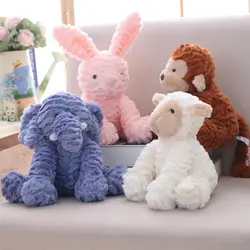 Милые Unicor мягкий плюшевый кролик слон чучело дорогие игрушки Альпака успокоить ребенка кровать Подушка-игрушка девочек для дня рождения