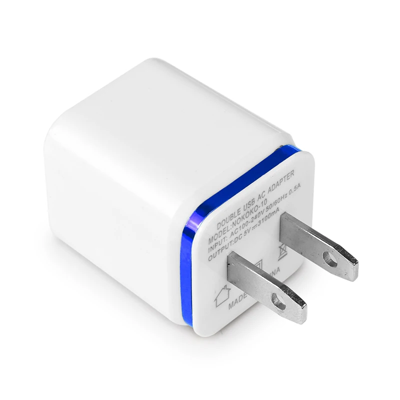 FORNORM зарядное устройство для мобильного телефона 2/4 USB порты адаптер iPhone Samsung iPad