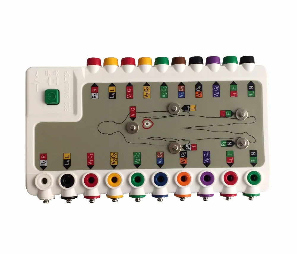 

DMS ECG Analog Signals Generator For 12 lead 10 electrodes