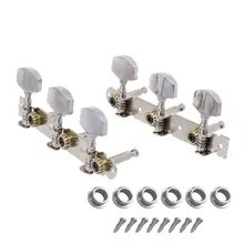 Metal Guitar Tuning Keys Pegs Classic Guitar String Tuning Pegs Machine Heads Tuners Keys Parts 3 Left 3 Right left handed locking tuning keys guitar tuners pegs machine heads black