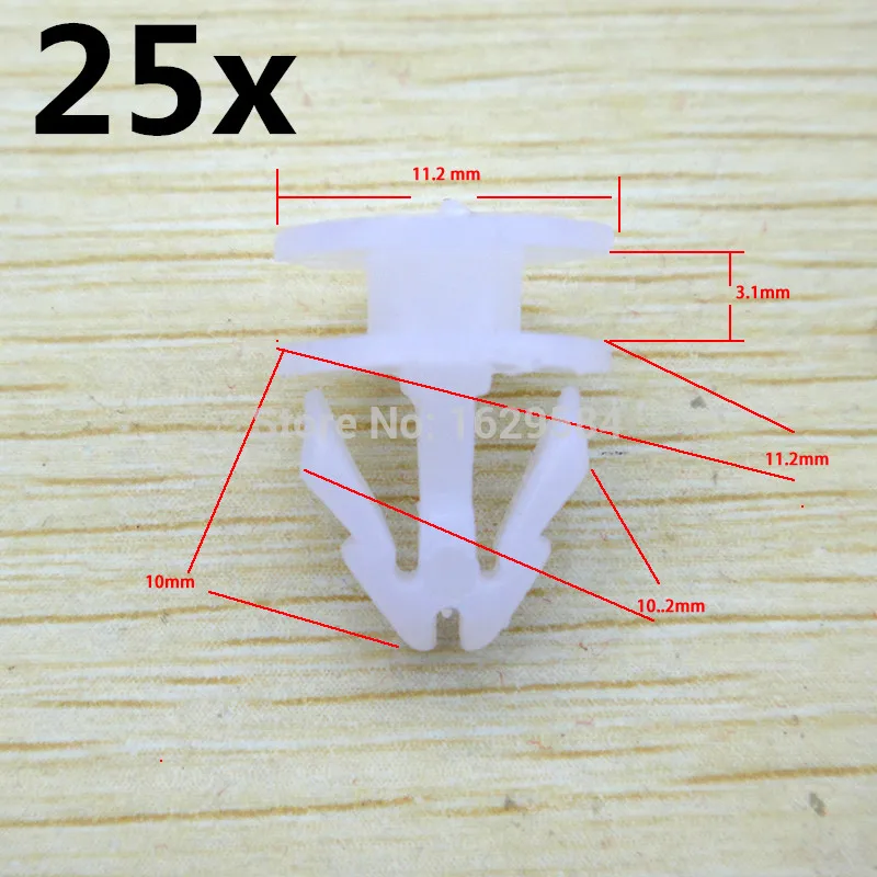 

25x Enclosure For Suzuki grand vitara suzuki sx4 swift Suzuki jimny Door buckle clip Auto Car accessories
