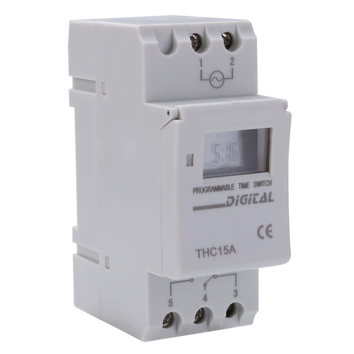 

New AC 220-240V 16A Digital LCD Time Relay Switch 50 / 60Hz DIN Programmable Weekly Rail Timer Switches Mayitr