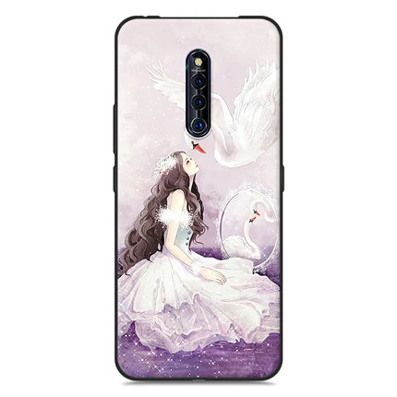 Чехол для vivo X27 Pro чехол clear мультфильм животных мягкий чехол для мобильного телефона задняя крышка для vivo X27Pro чехол vivo X27pro защитная крышка корпуса