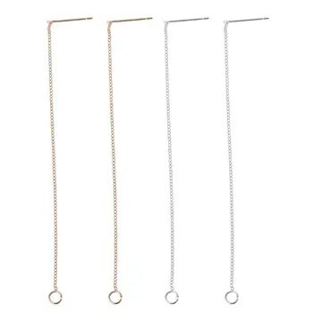 

DIY Ear Wire Thread With Jump Ring 3.5" Dangle Earring Connectors Jewelry Making