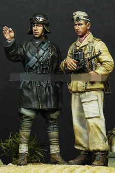 1/35 модельная фигурка из смолы наборы WW2 немецкие солдаты разобранные
