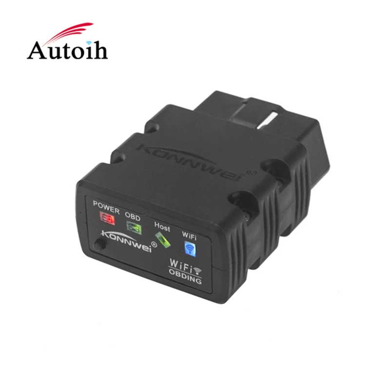 Wi-Fi OBD II konnwei kw902 BT OBD-II OBD2 беспроводной БД сканер автоматический детектор неисправностей для Iphone и Android