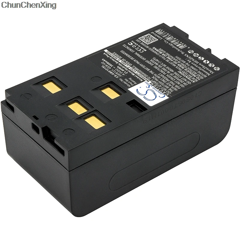 Bateria para Hitarget Geb122 para Leica Tcr406 para Geomax Cameron Sino Sr500 Tc1102 Tc406 Tcr405 Zts 602lr 3600mah Geb121 Gps500 - Image 2