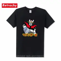 2019 аниме японский Mazinger Z футболка для мужчин дизайн короткий рукав мода Япония классический аниме футболка mal Забавный мультфильм рубашка