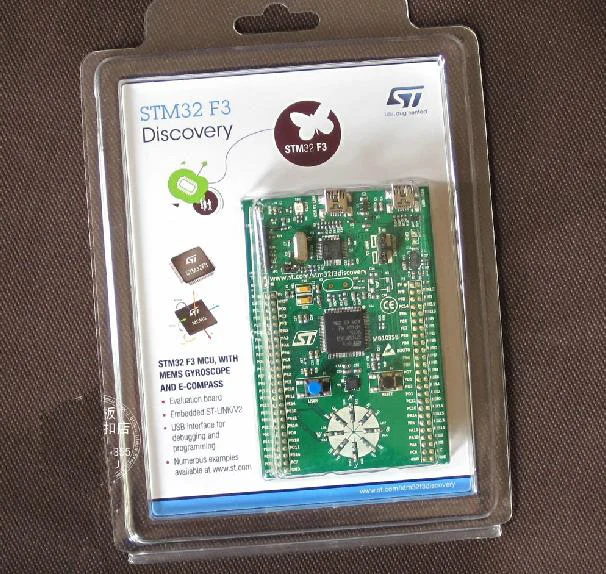 2 шт. STM32F3DISCOVERY STM32F3 макетная плата 9DOF AHRS L3GD20 LSM303DLHC