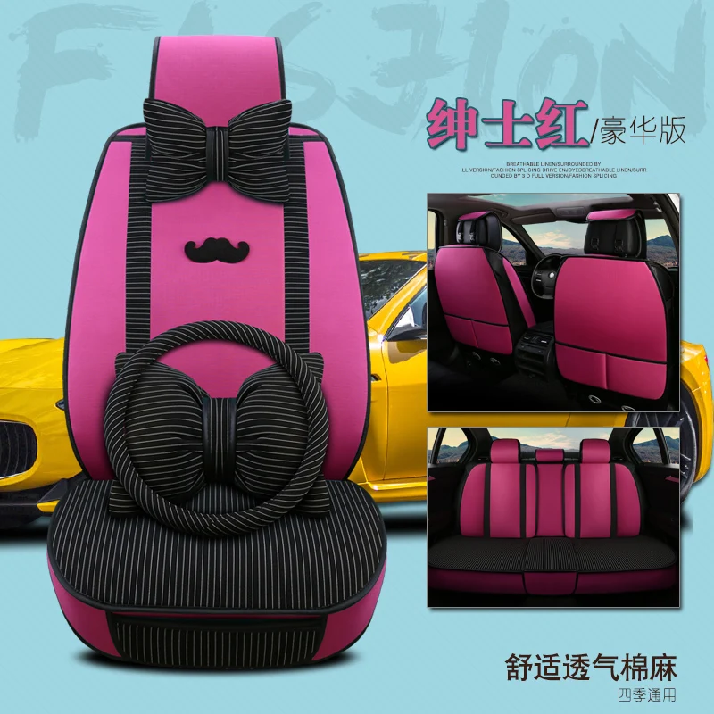 

KKYSYELVA PU Leather Auto Universal Car Seat Covers Set Automotive Seat Covers for toyota Car Styling Interior Accessories