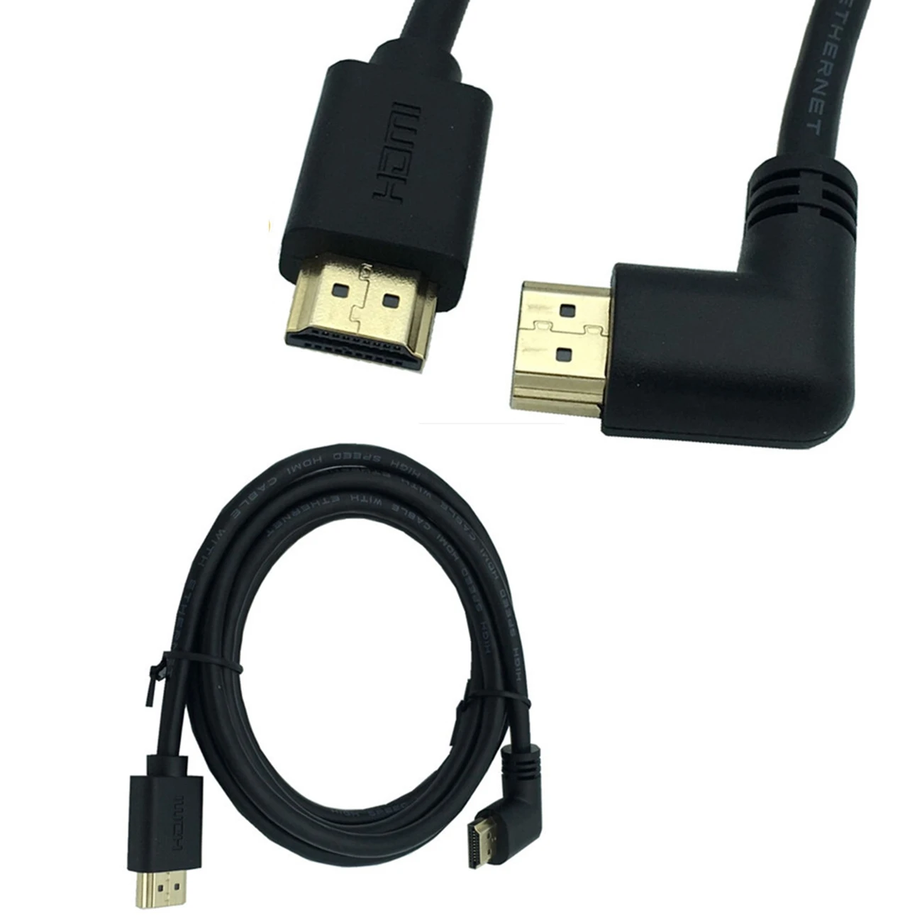 HDMI 2,0 в 4K2K @ 60 Гц, HDMI Male to HDMI Male Прямоугольный Кабель 1,8 м