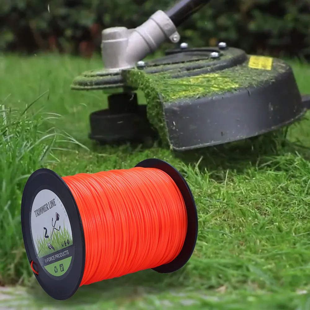 

2.4mm 370m Nylon Strimmer Line Garden Cord Wire String Grass Trimmer Line For Robot Lawn Mower Grass Cutter Trimmer Line