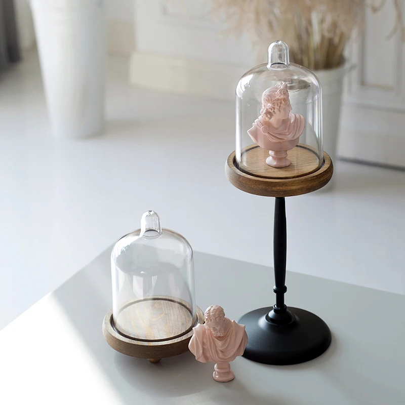 Sweetgo Wood Cupcake Stand Miclandscape Preserved Flower Candle
