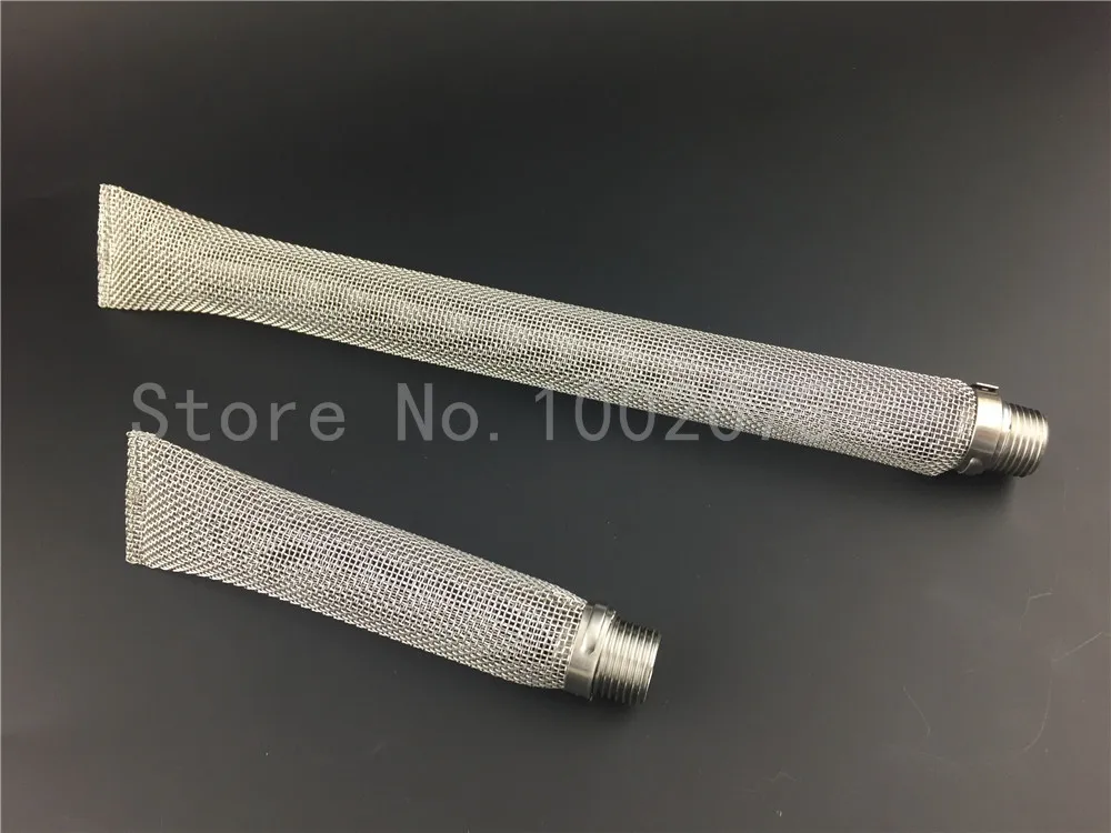 

12 inch or 6 inch Stainless Steel Bazooka Screen Homebrew beer Mash Filter Kettle Screen 1/2"NPT Pipe fitting Bar Tool