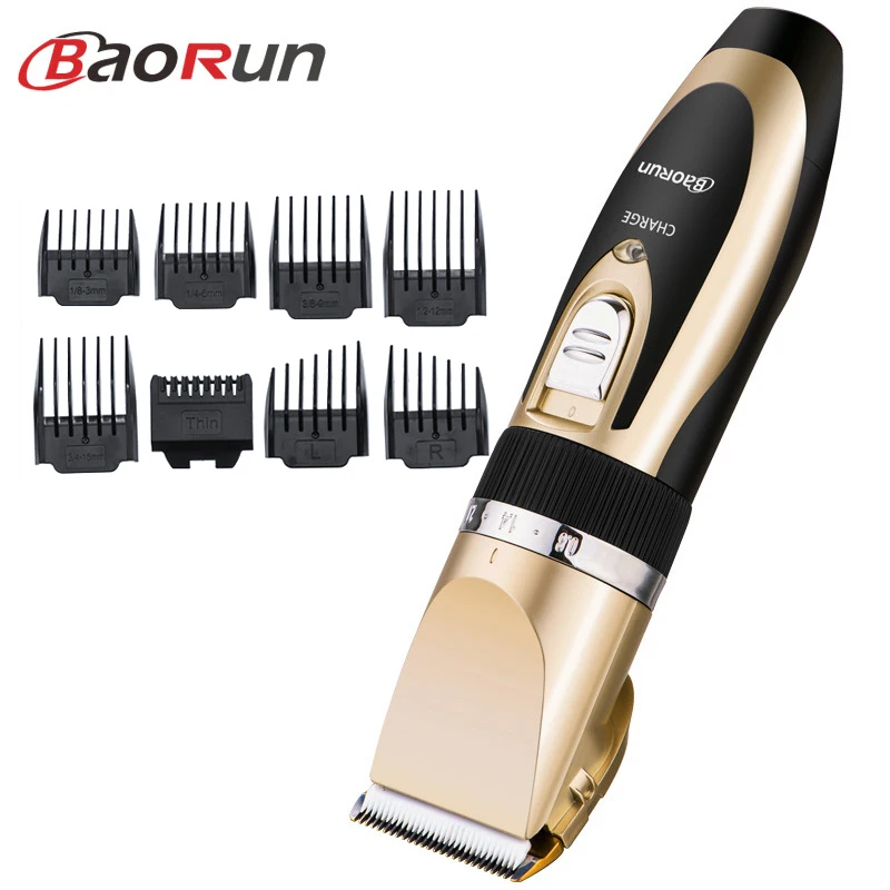 

BaoRun Electric Hair Clippers Trimmer Rechargeable Barber Hair Cutter Cordless Salon Men Hair Cutting Machine For Adult /Child
