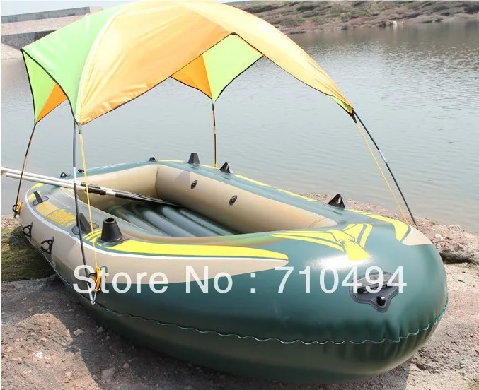 bimini top, inflatable boat sun shade canopy, inflatable boat awning